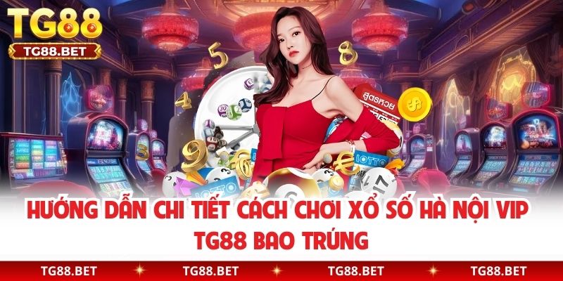 Hướng dẫn chi tiết cách chơi xổ số Hà Nội Vip TG88 bao trúng